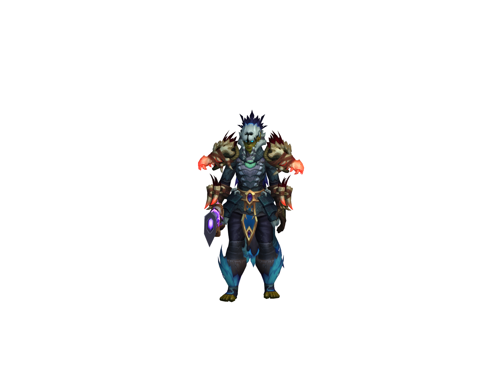 Thrimp 3D character render