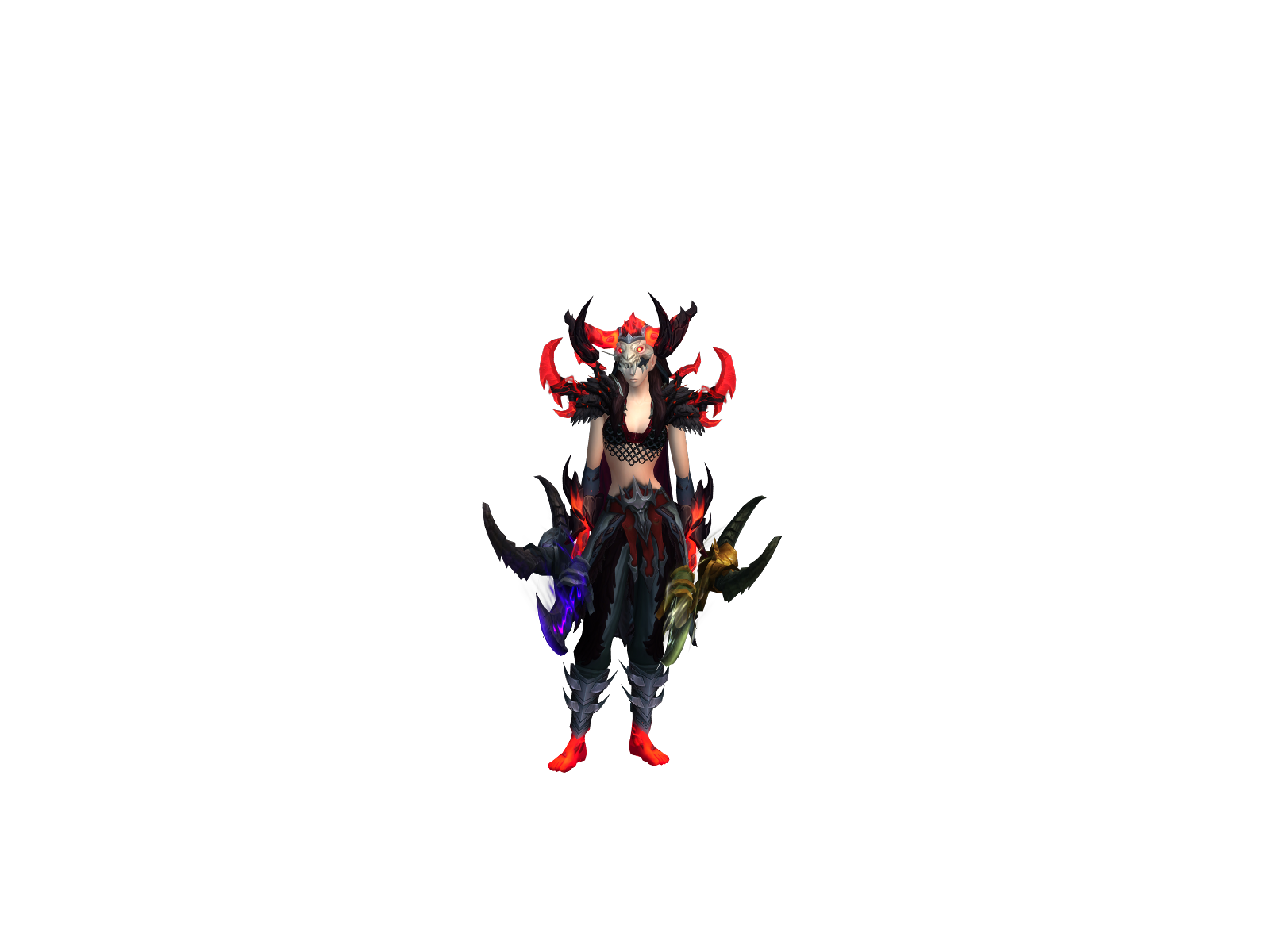 Farclas 3D character render