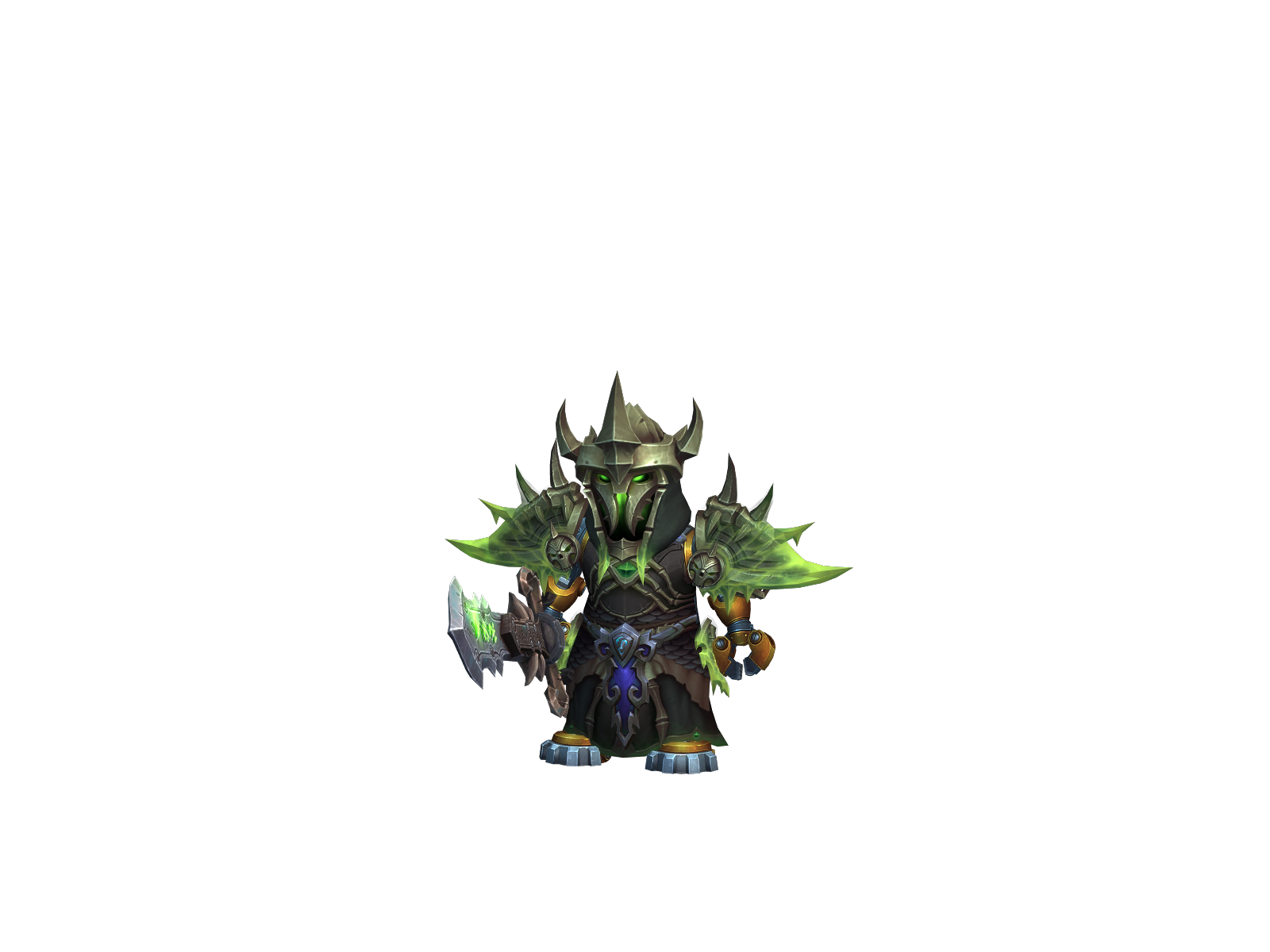 Lichkings 3D character render
