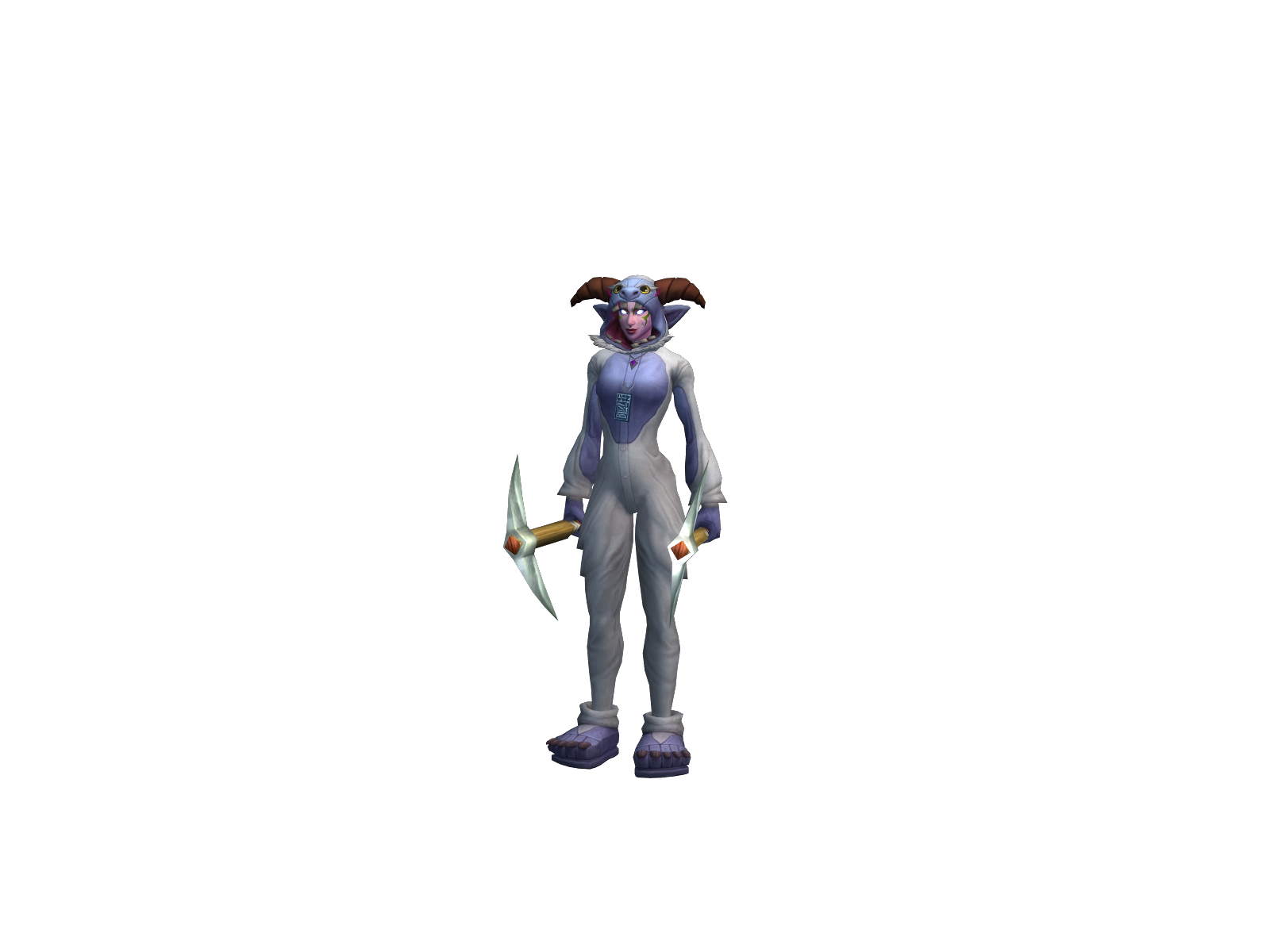 Tktokthot 3D character render