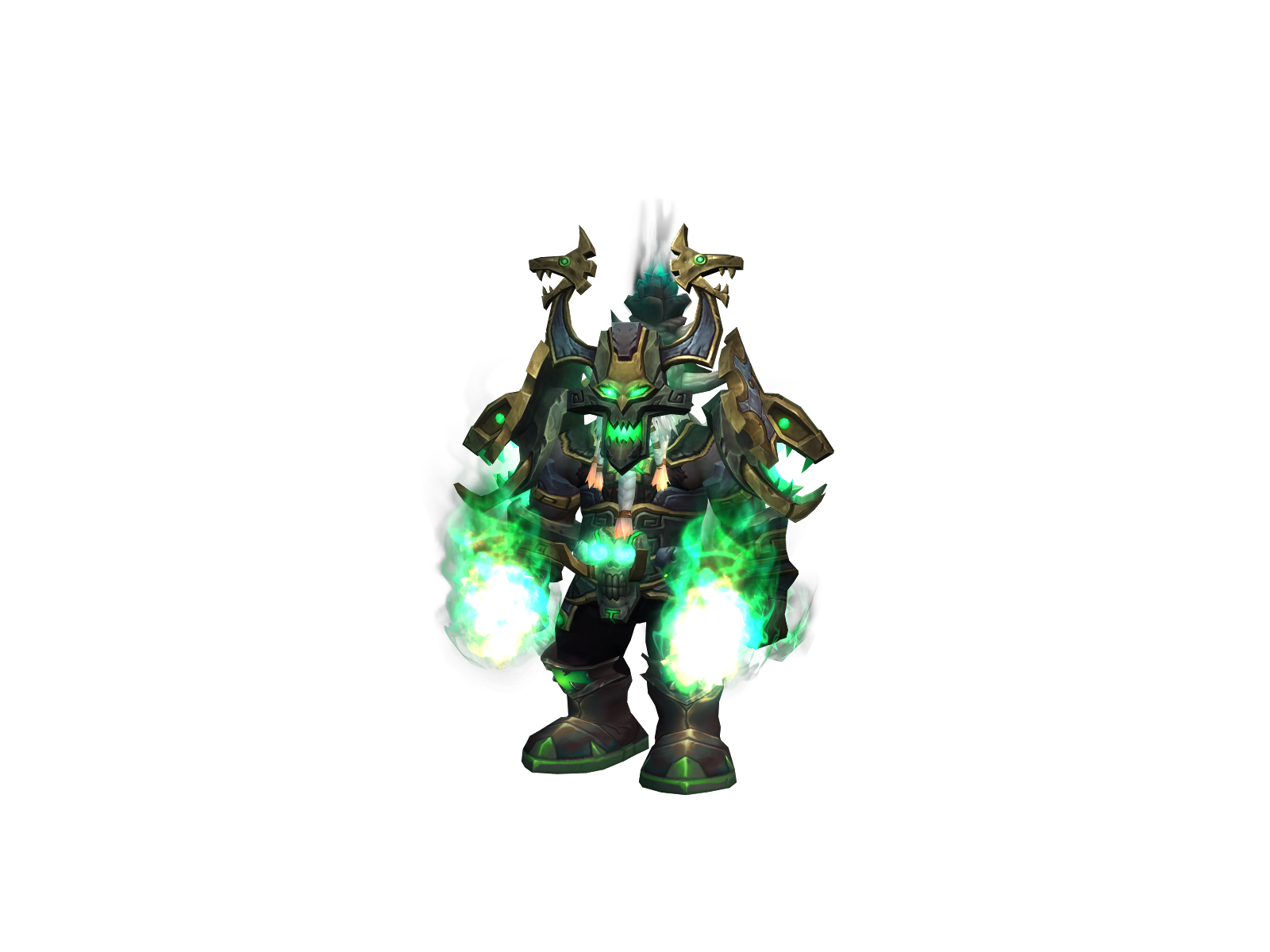 Lavamonster 3D character render