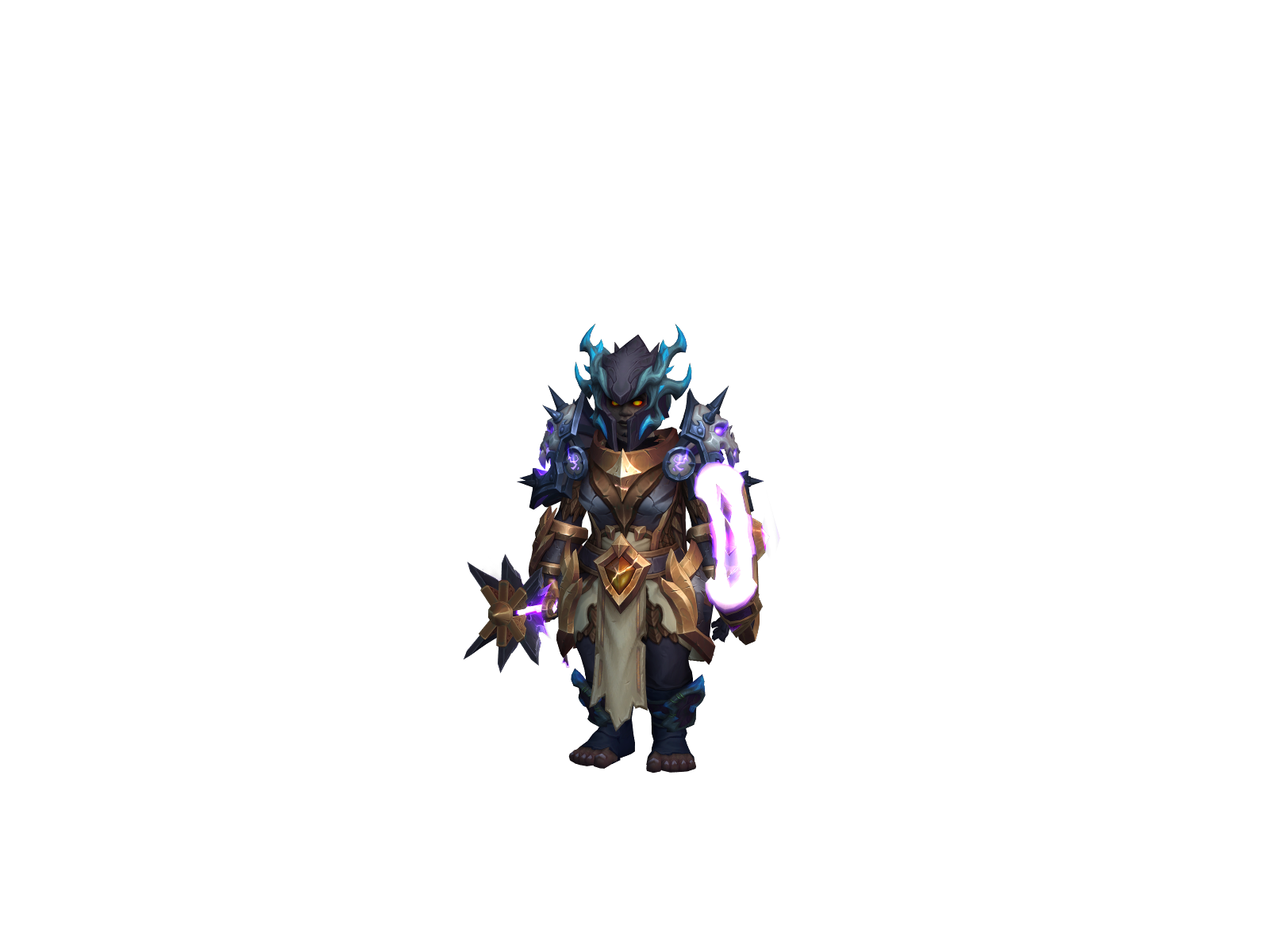 Precøg 3D character render