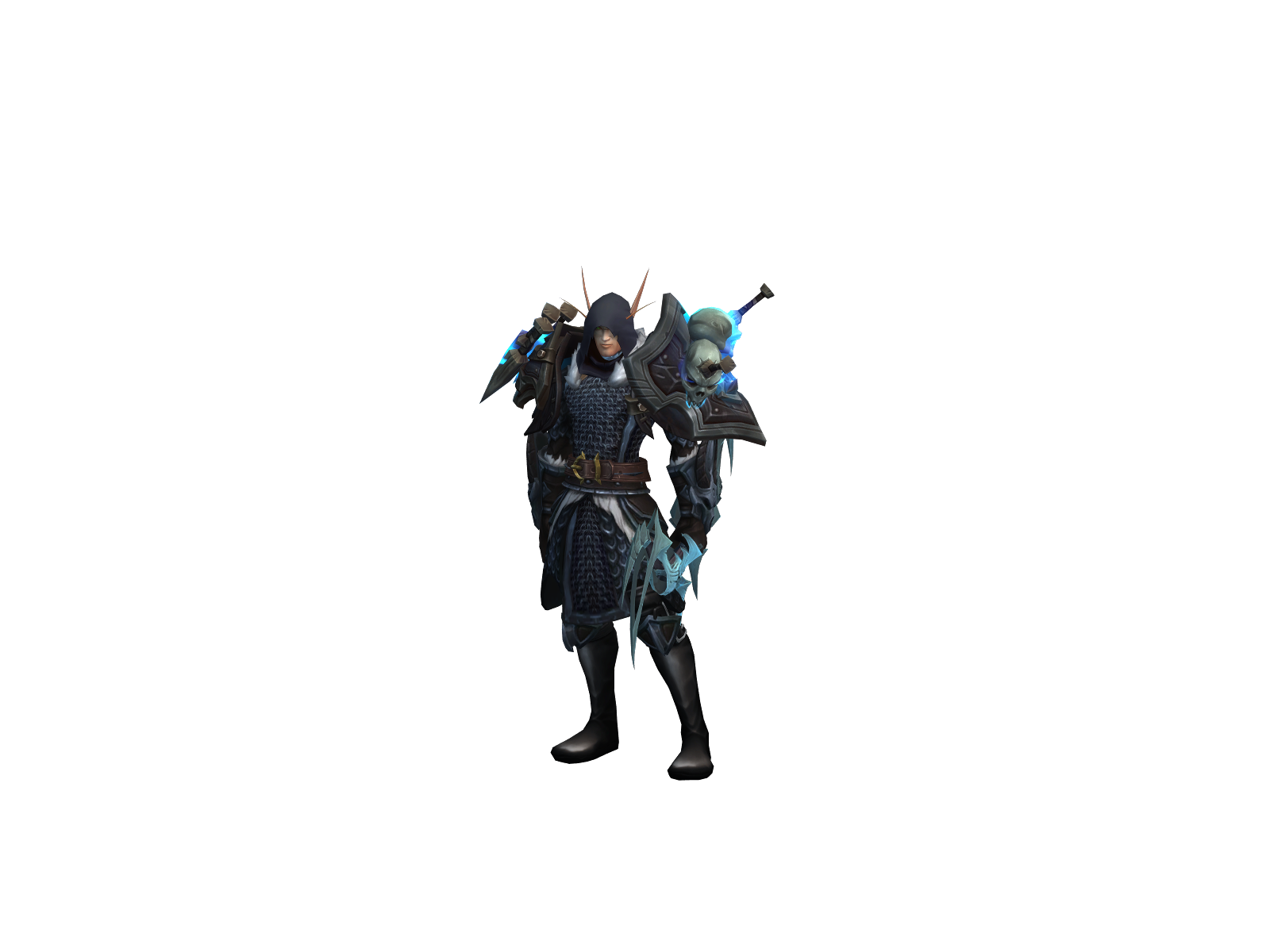 Muffinmink 3D character render