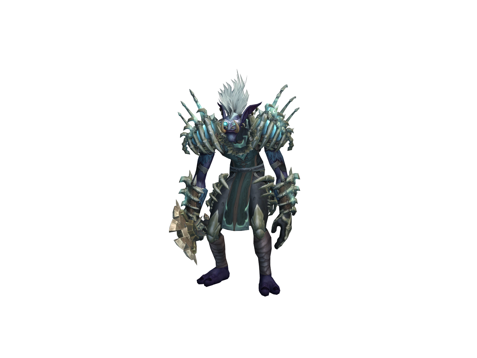 Paradoxtko 3D character render