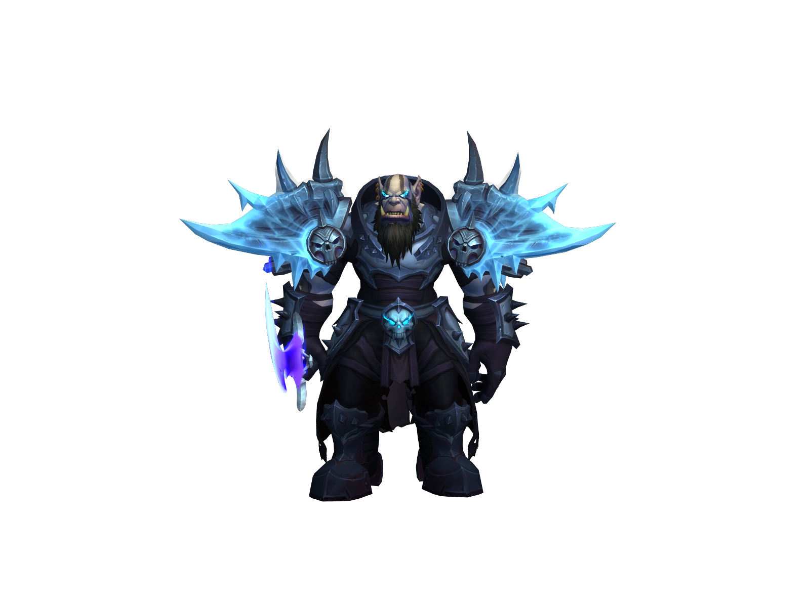 Frosteagle 3D character render