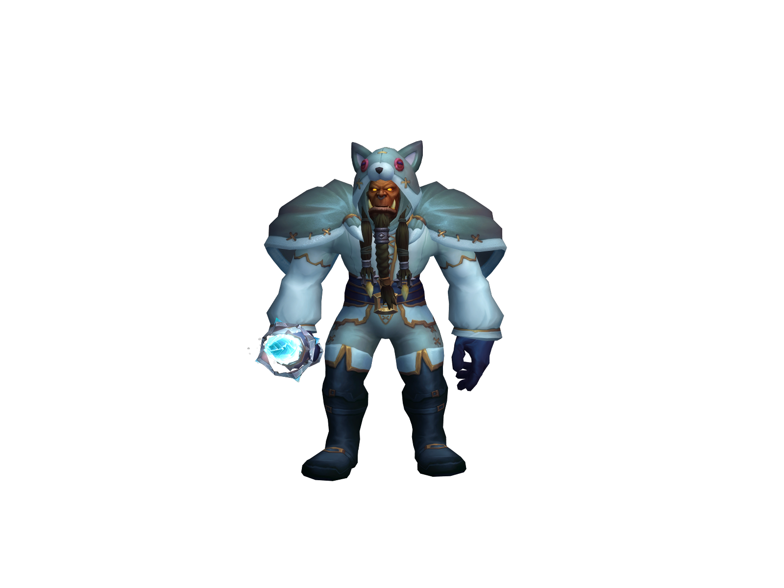 Combustionn 3D character render