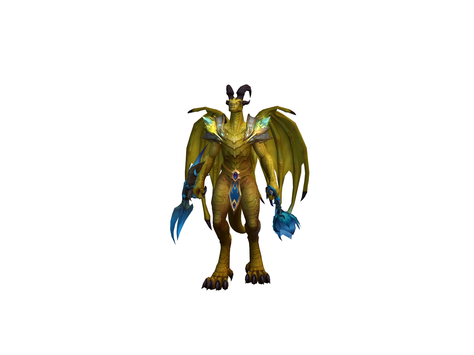 Detreset 3D character render