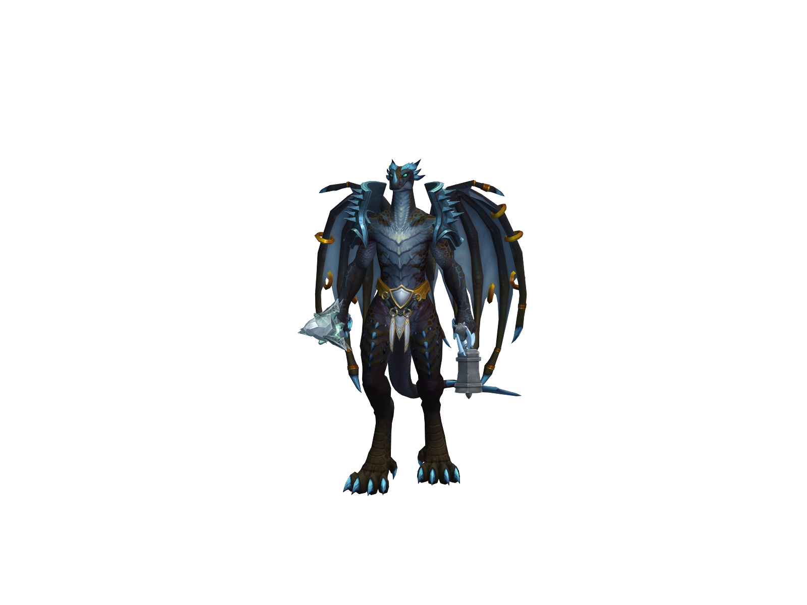 Kiervok 3D character render