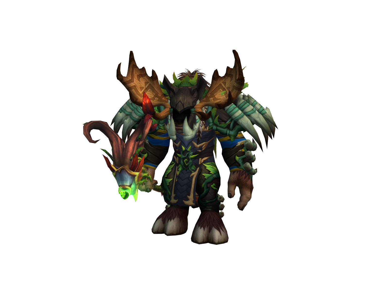 Golddragon 3D character render