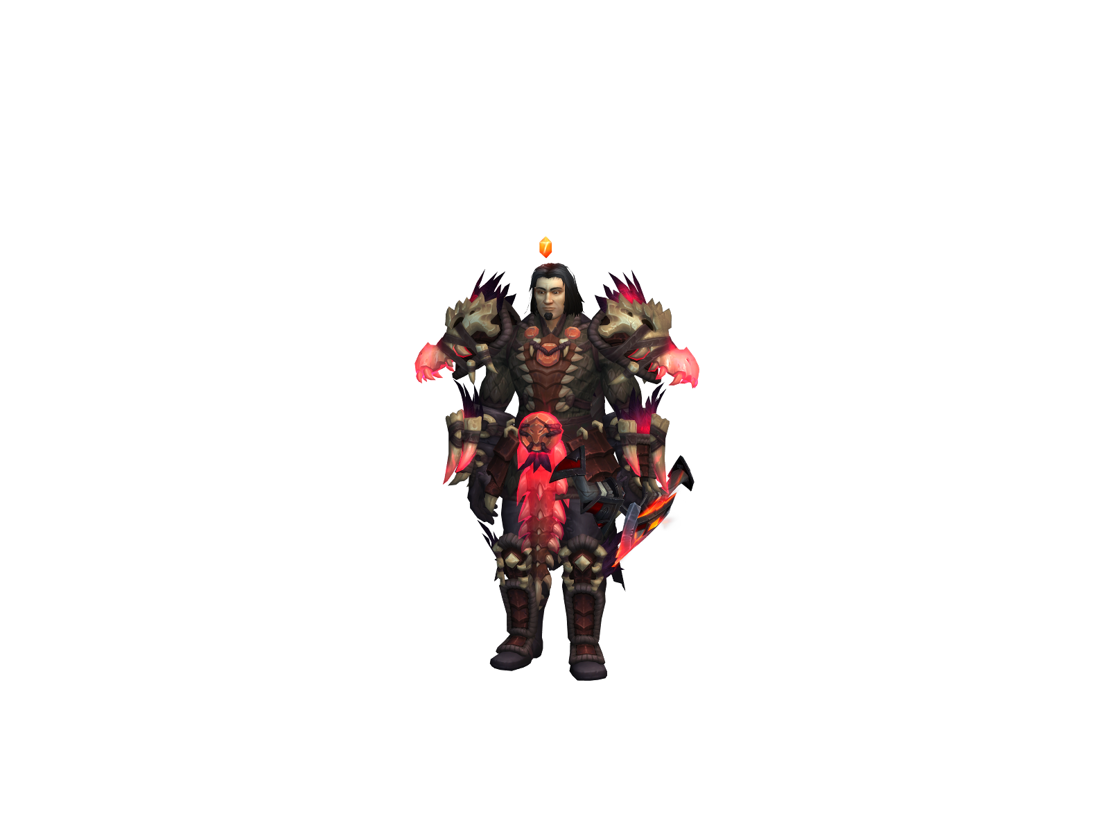 Gardons 3D character render