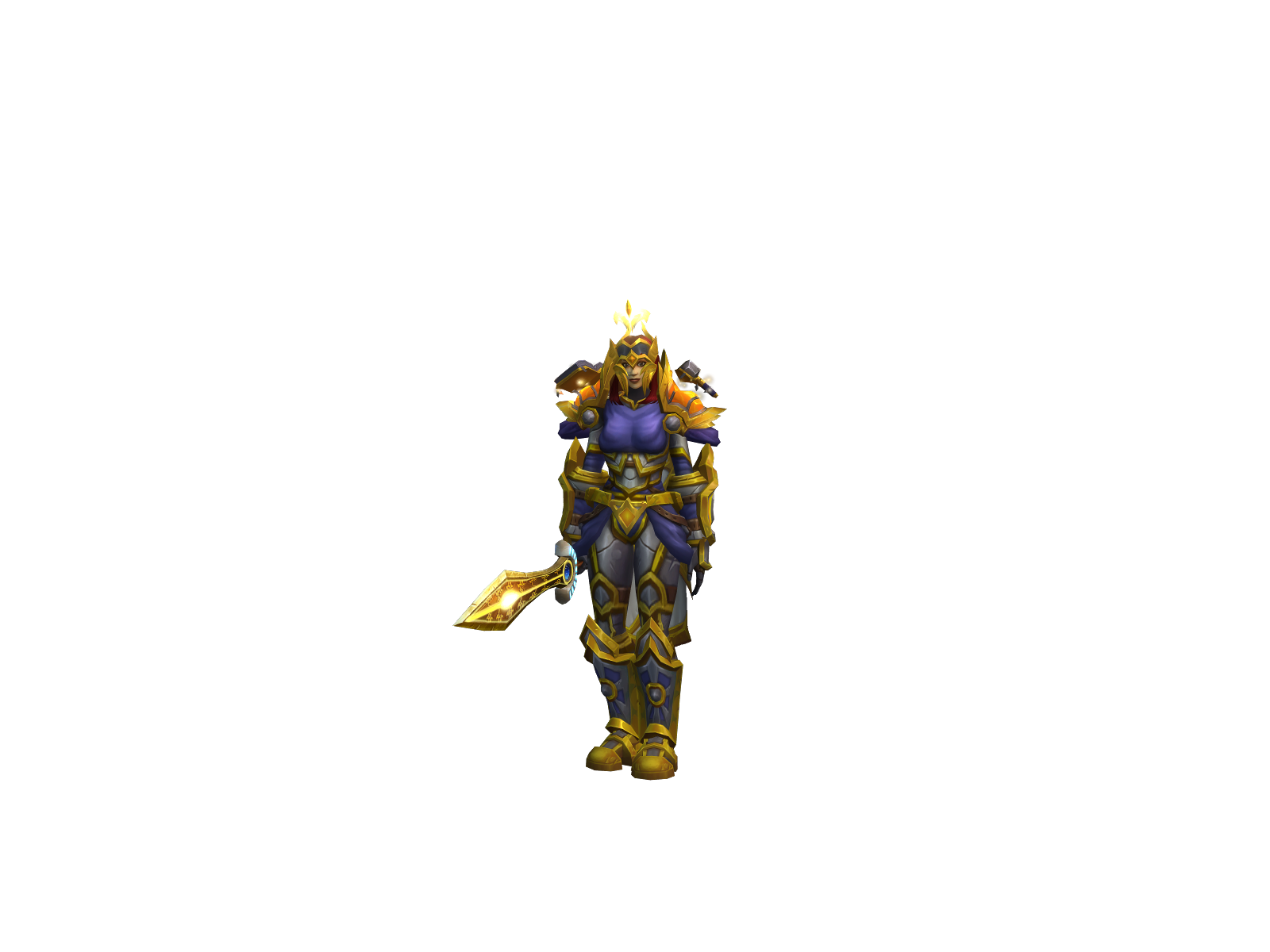 Blayonhands 3D character render