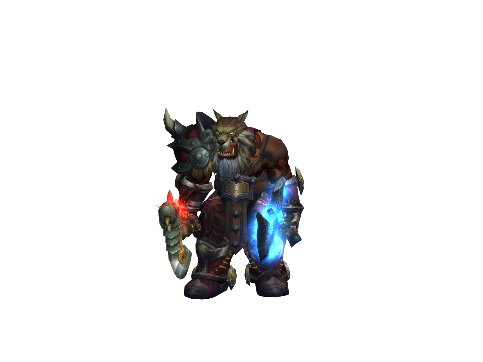 Blazingrin 3D character render