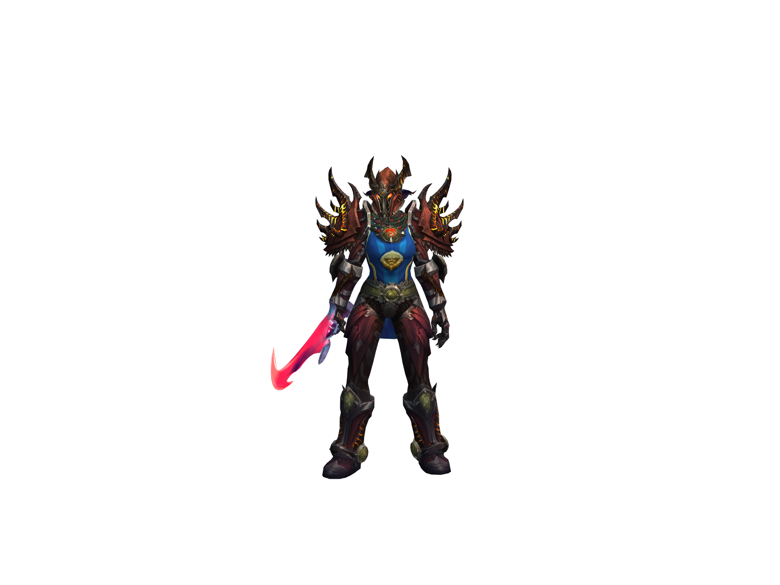 Programmêd 3D character render