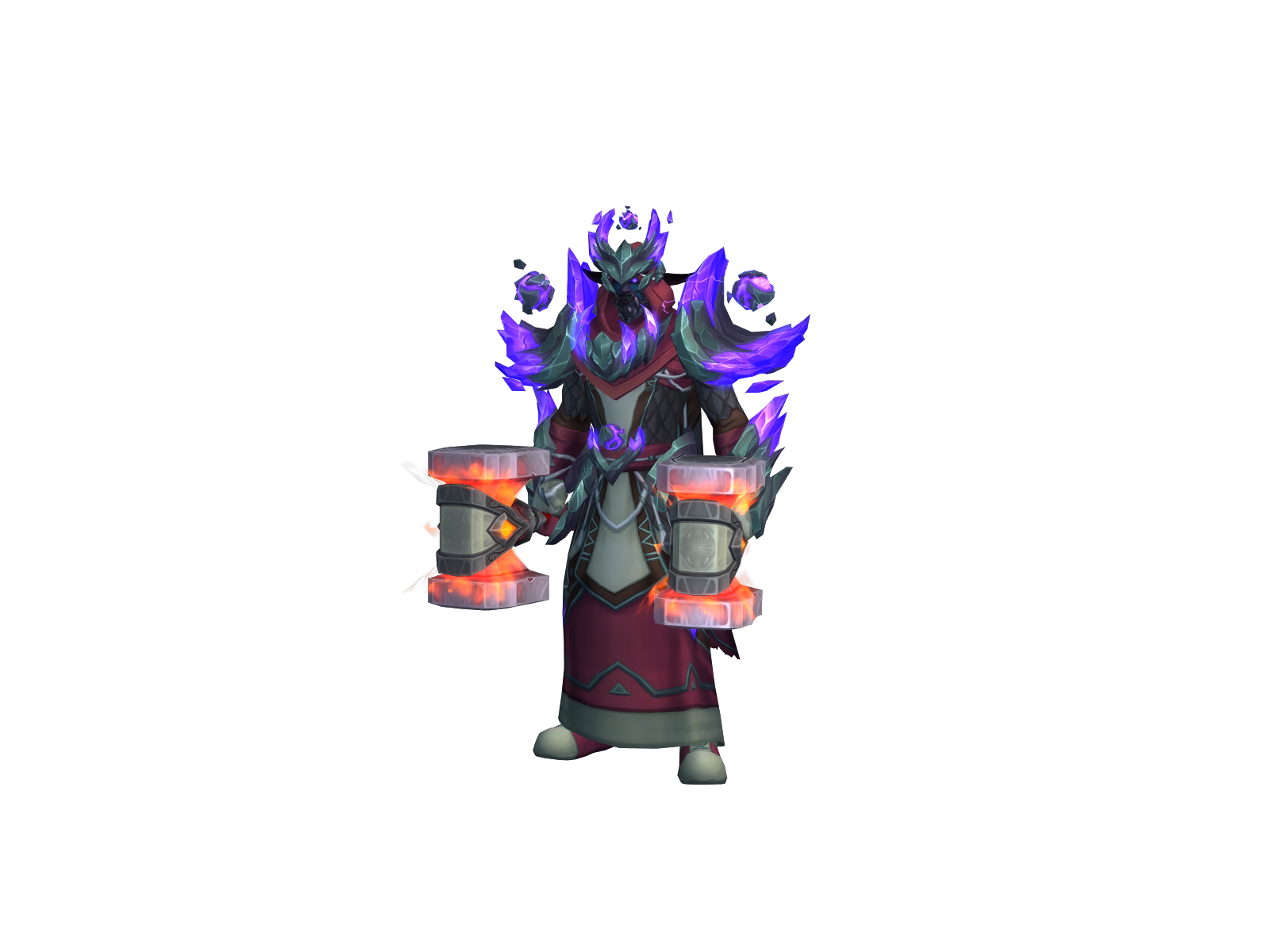 Shamryker 3D character render