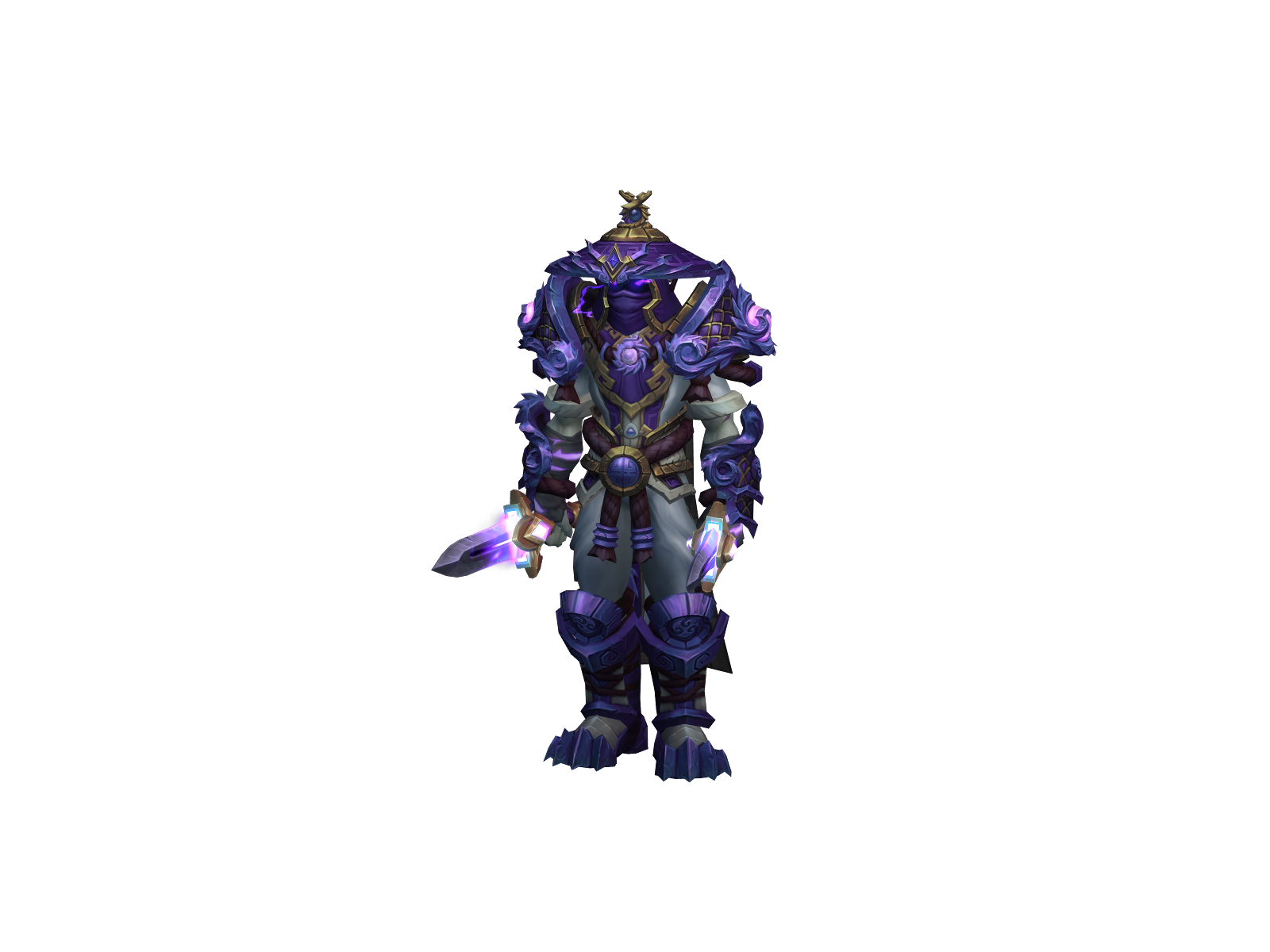 Caøs 3D character render