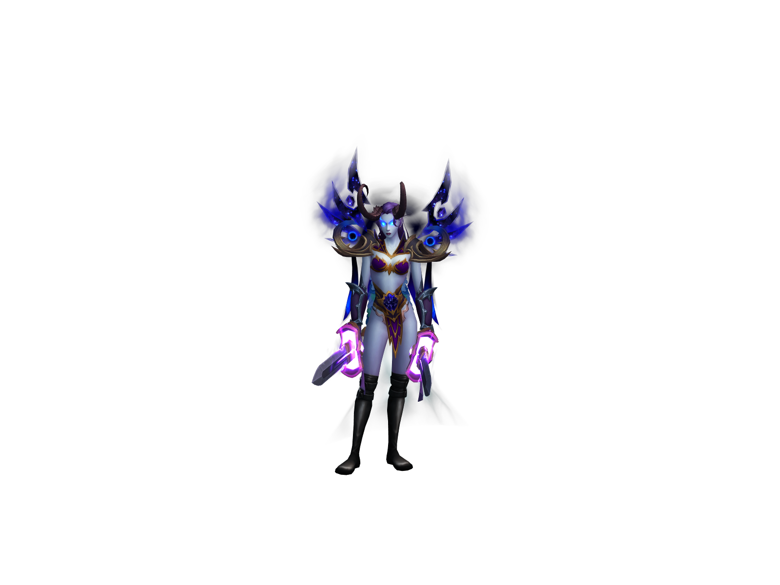 Nóvã 3D character render