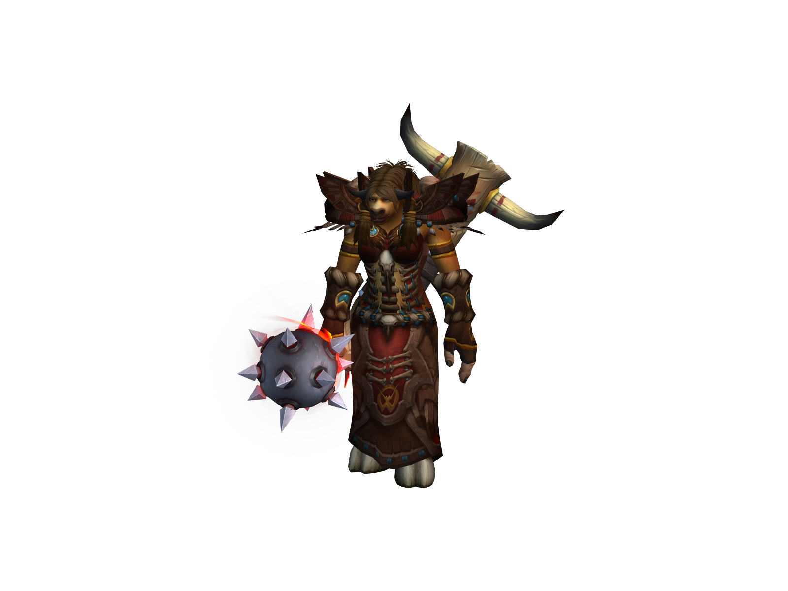 Getafix 3D character render