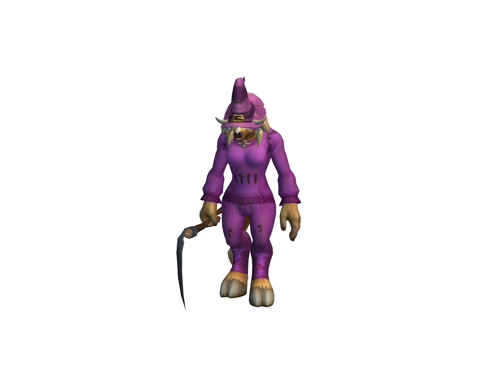 Vøiddru 3D character render