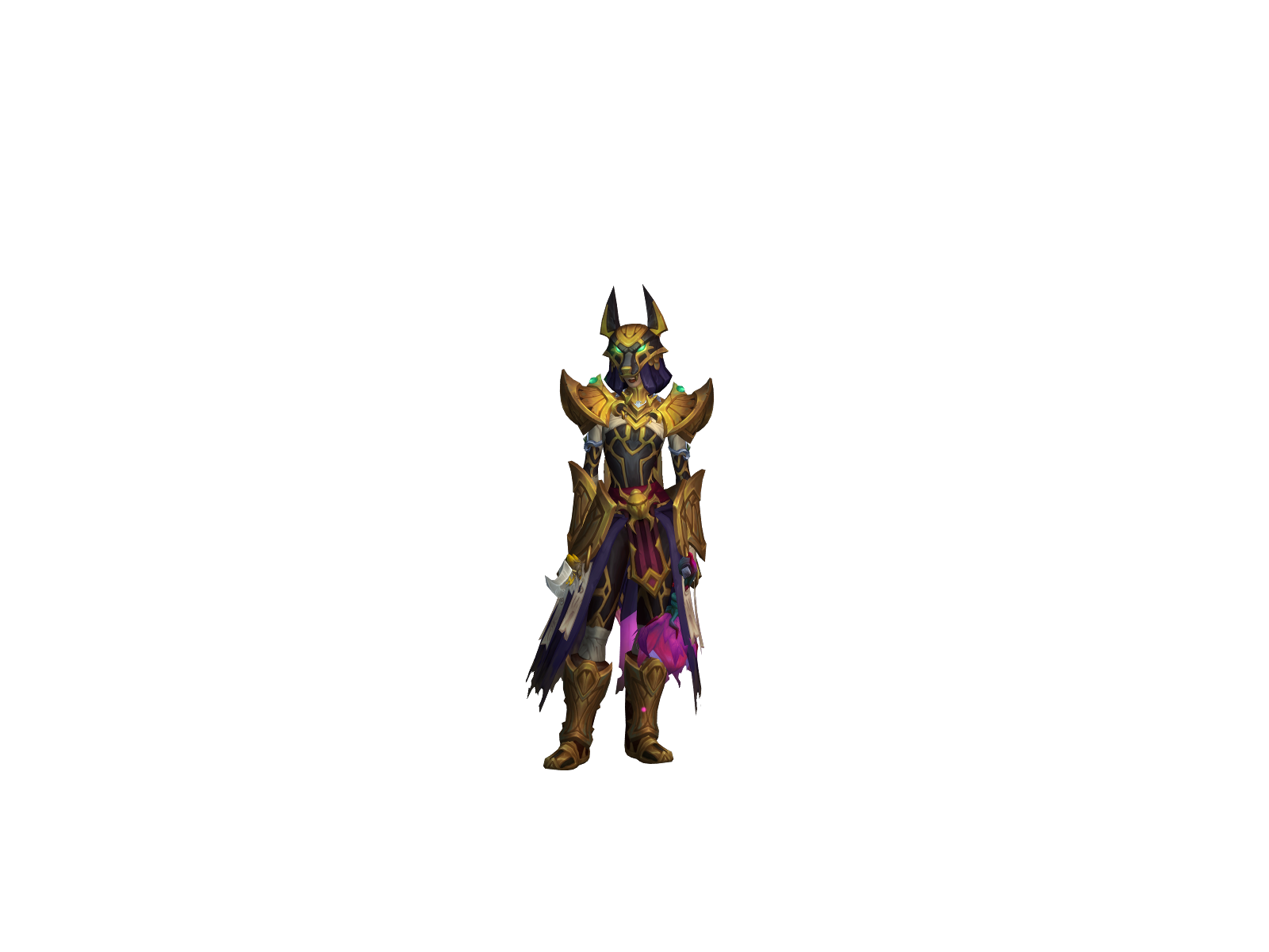 Riaraelina 3D character render