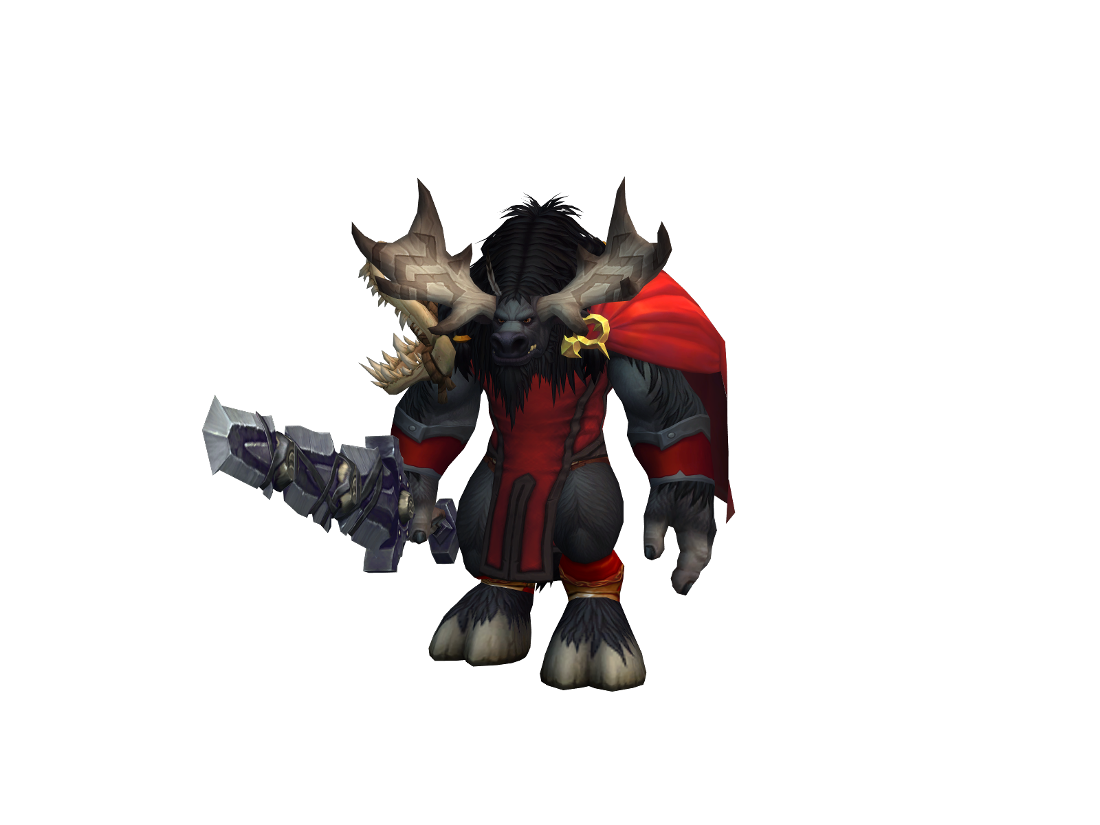 Maldw 3D character render