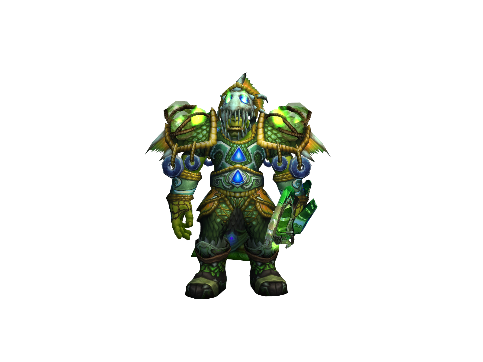 Clickercole 3D character render