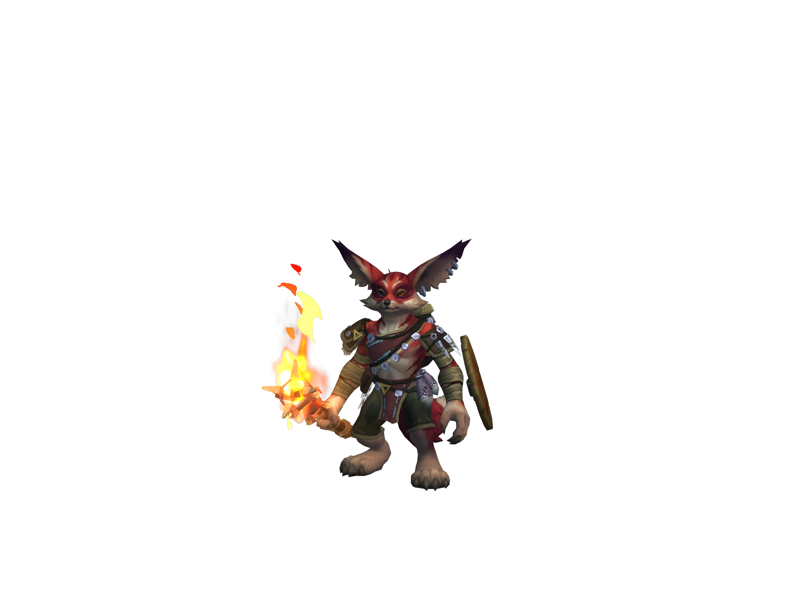 Shutthefoxup 3D character render