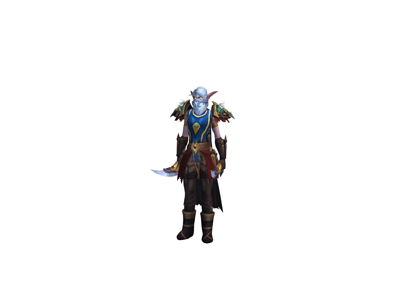 Shaddowh 3D character render