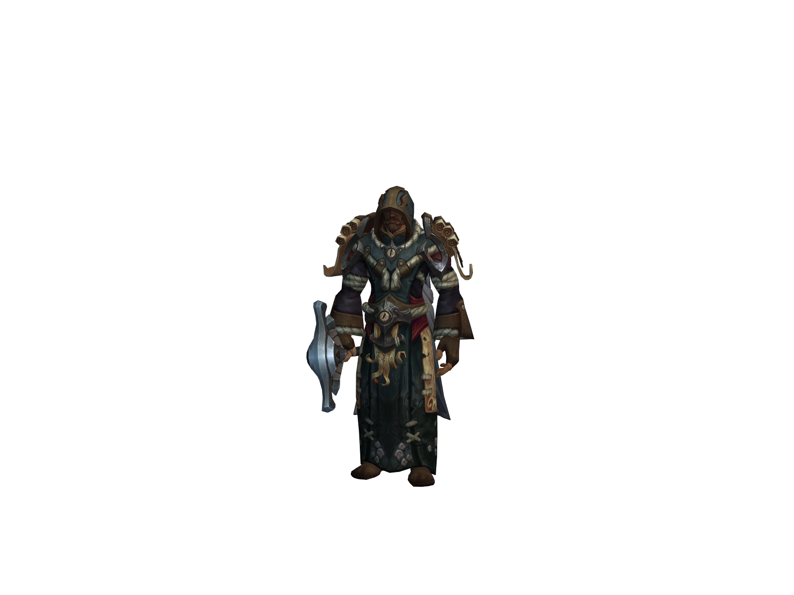 Walapolu 3D character render