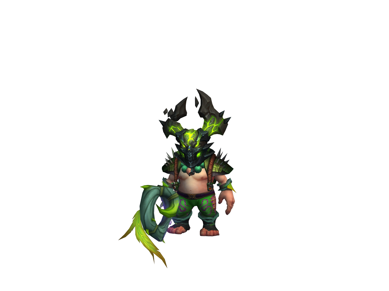 Blindgnome 3D character render