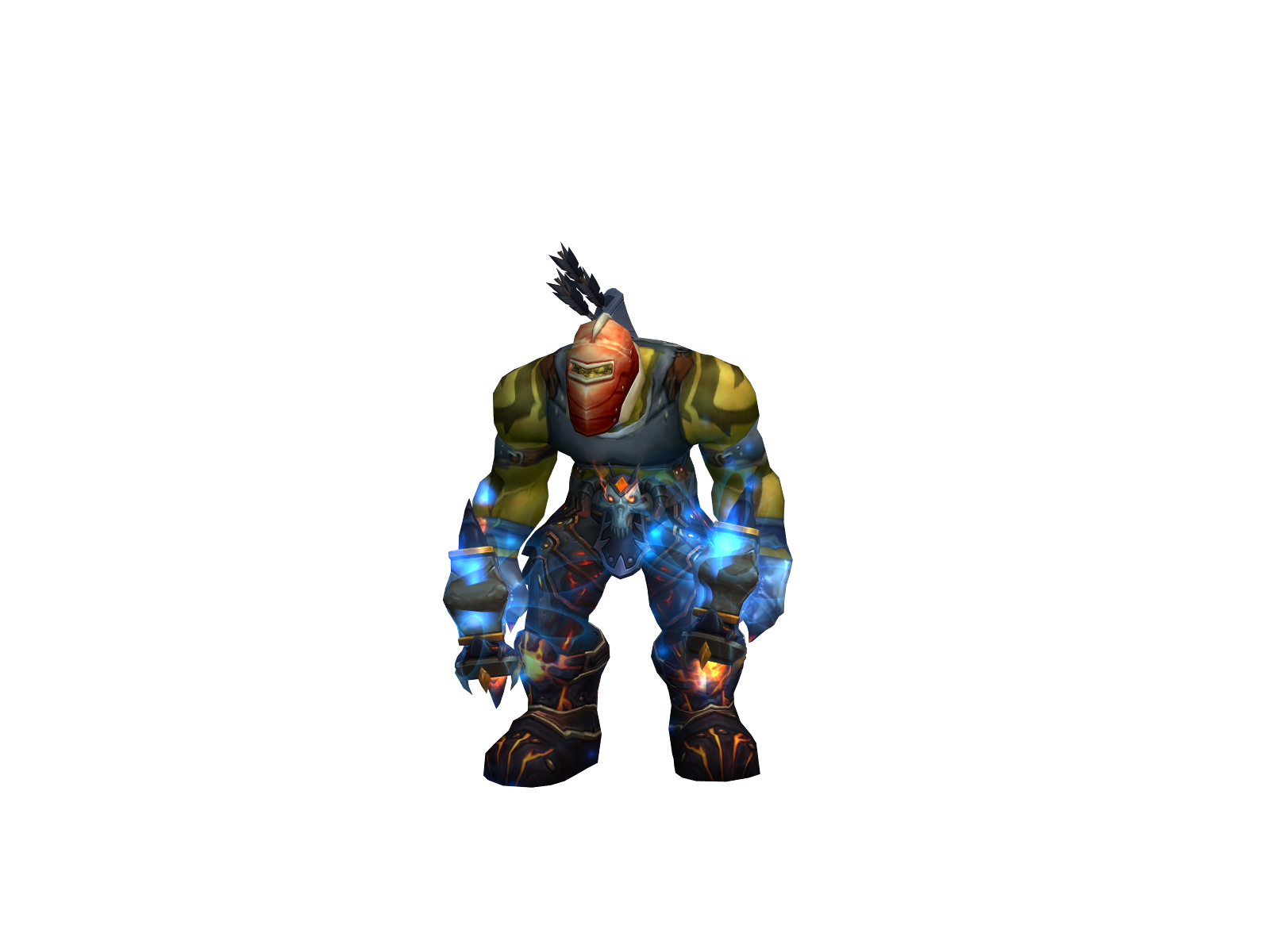 Ugong 3D character render