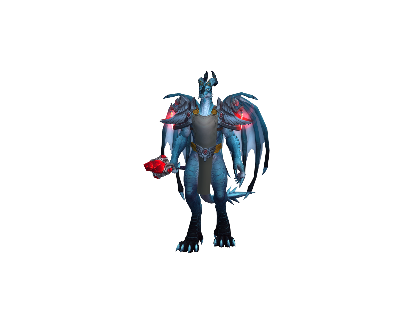 Dirtyknee 3D character render