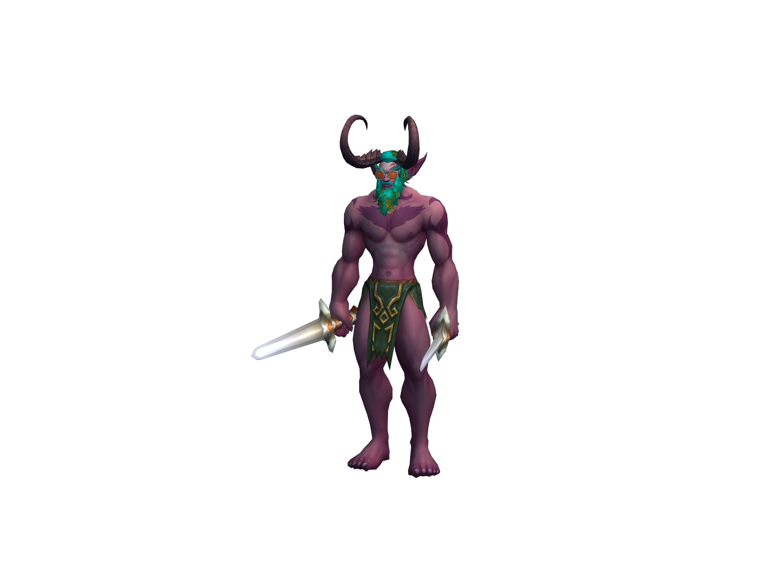Wrecki 3D character render