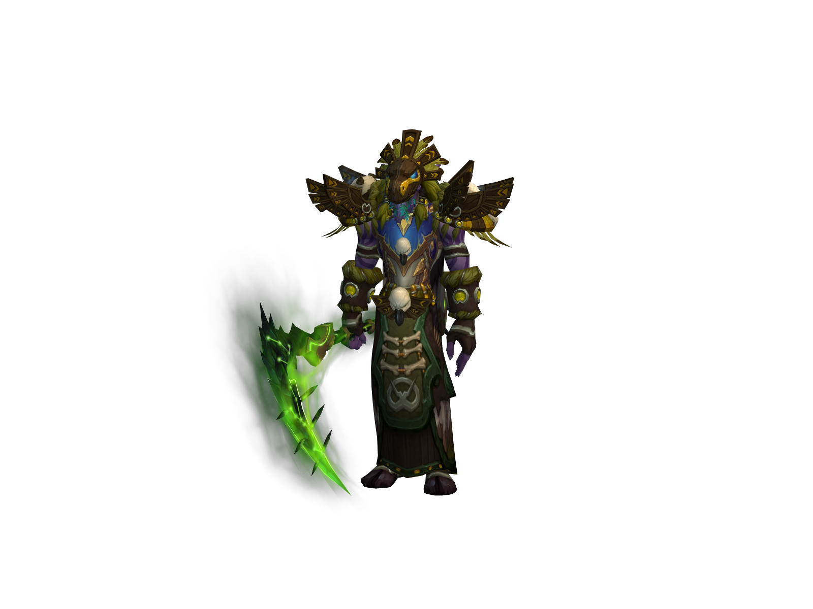 Wokcat 3D character render