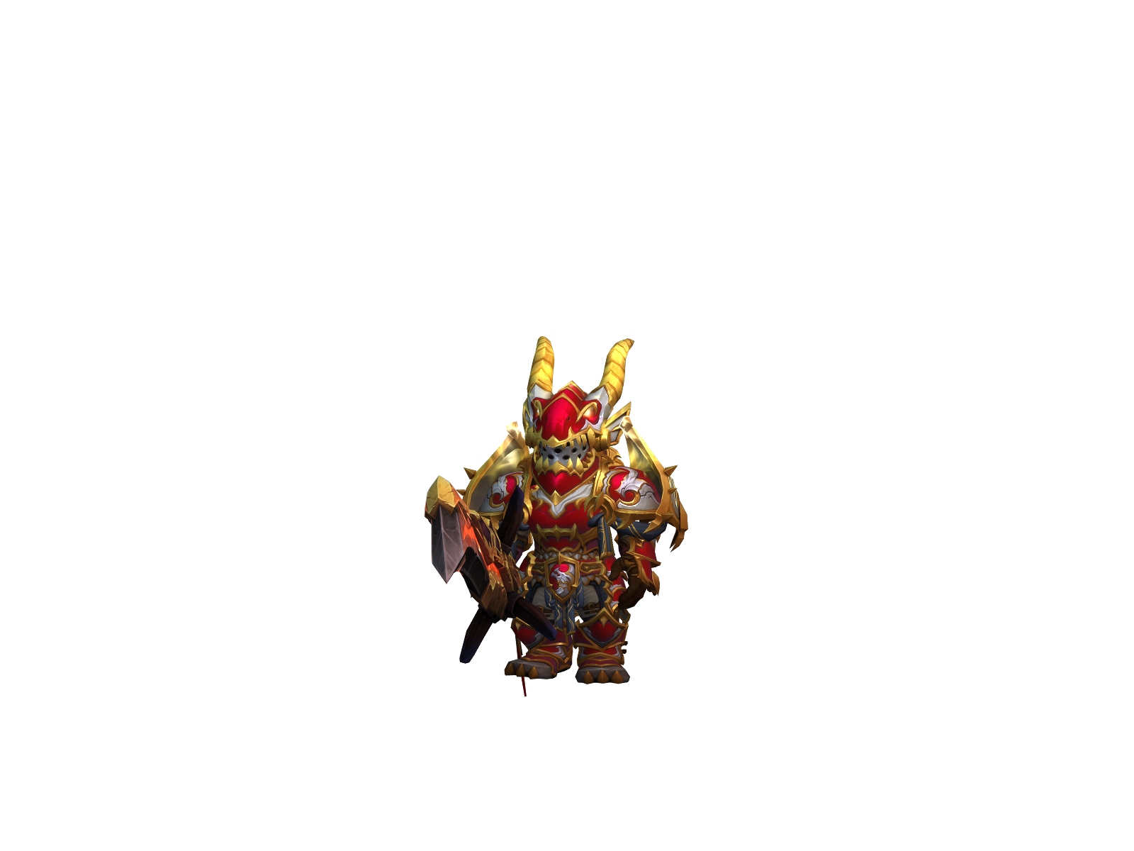 Darkduet 3D character render