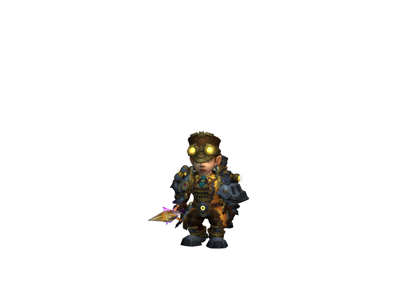 Kirsten 3D character render