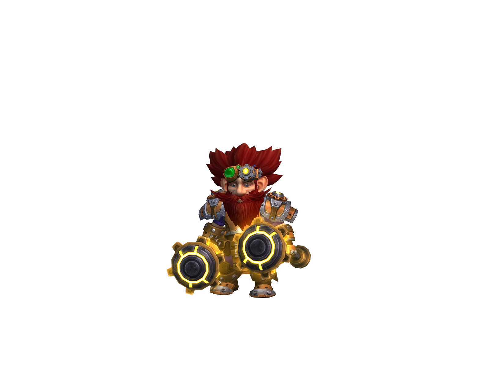 Gnomobile 3D character render