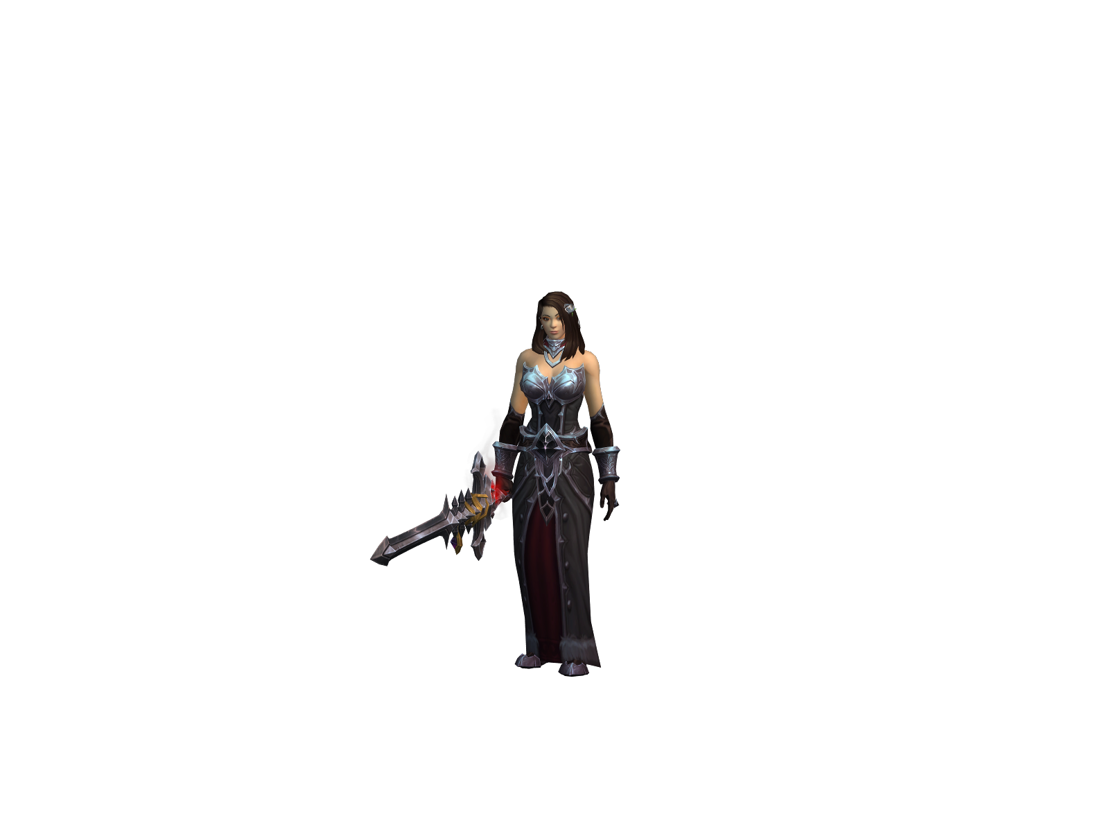 Bubbleveil 3D character render