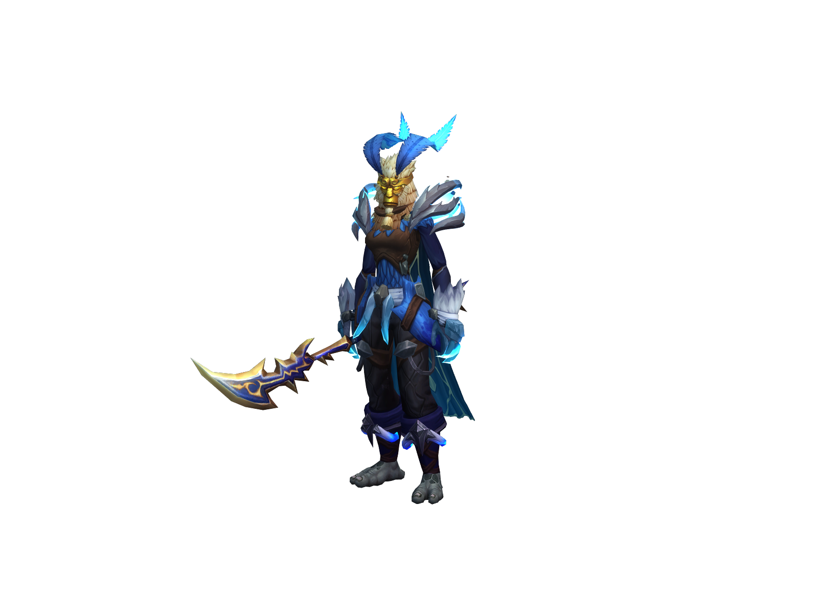 Navagunjara 3D character render