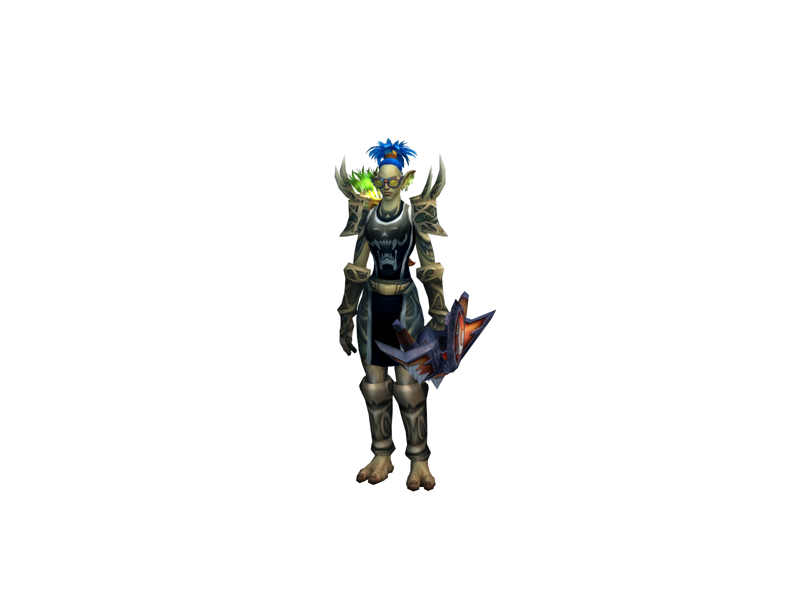 Popung 3D character render