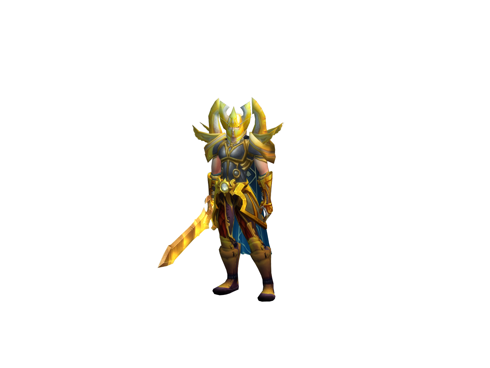 Akkilies 3D character render