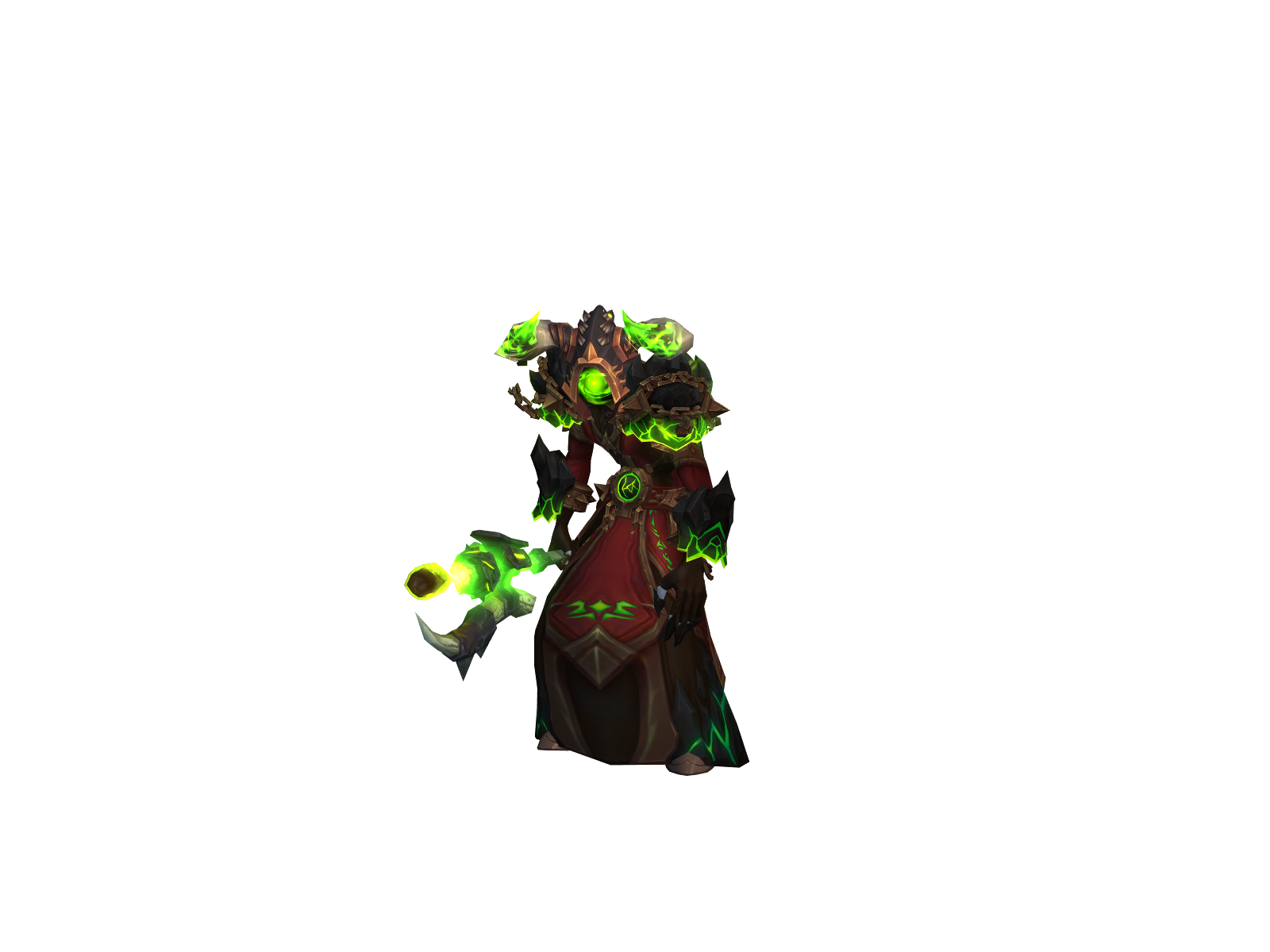 Kcolrawerohw 3D character render