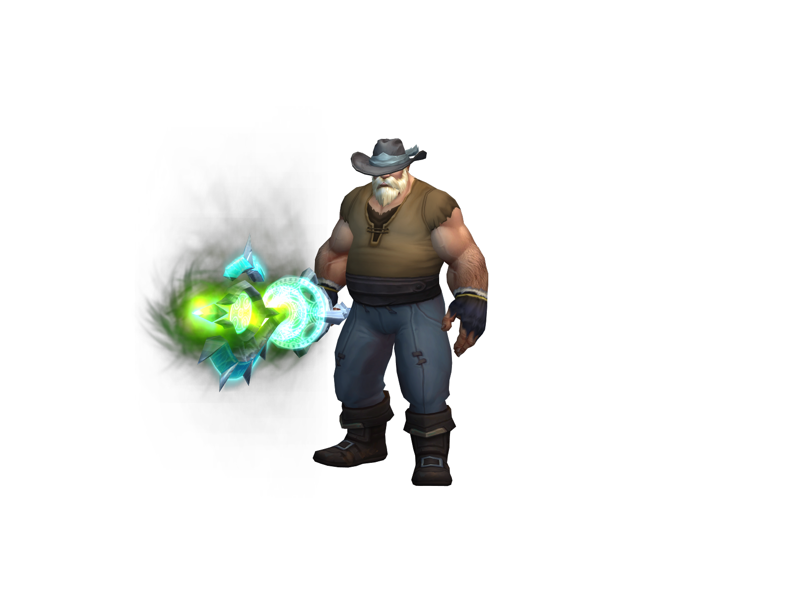 Moog 3D character render