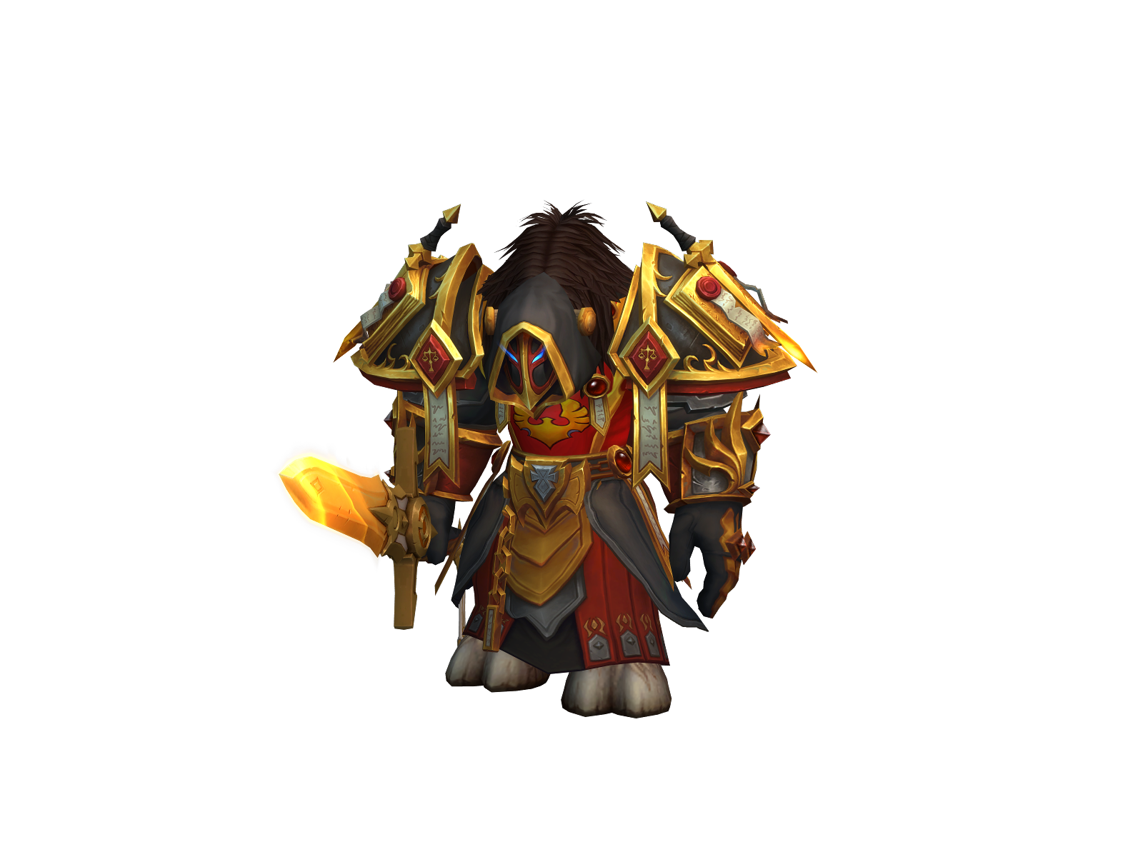 Flamingheals 3D character render