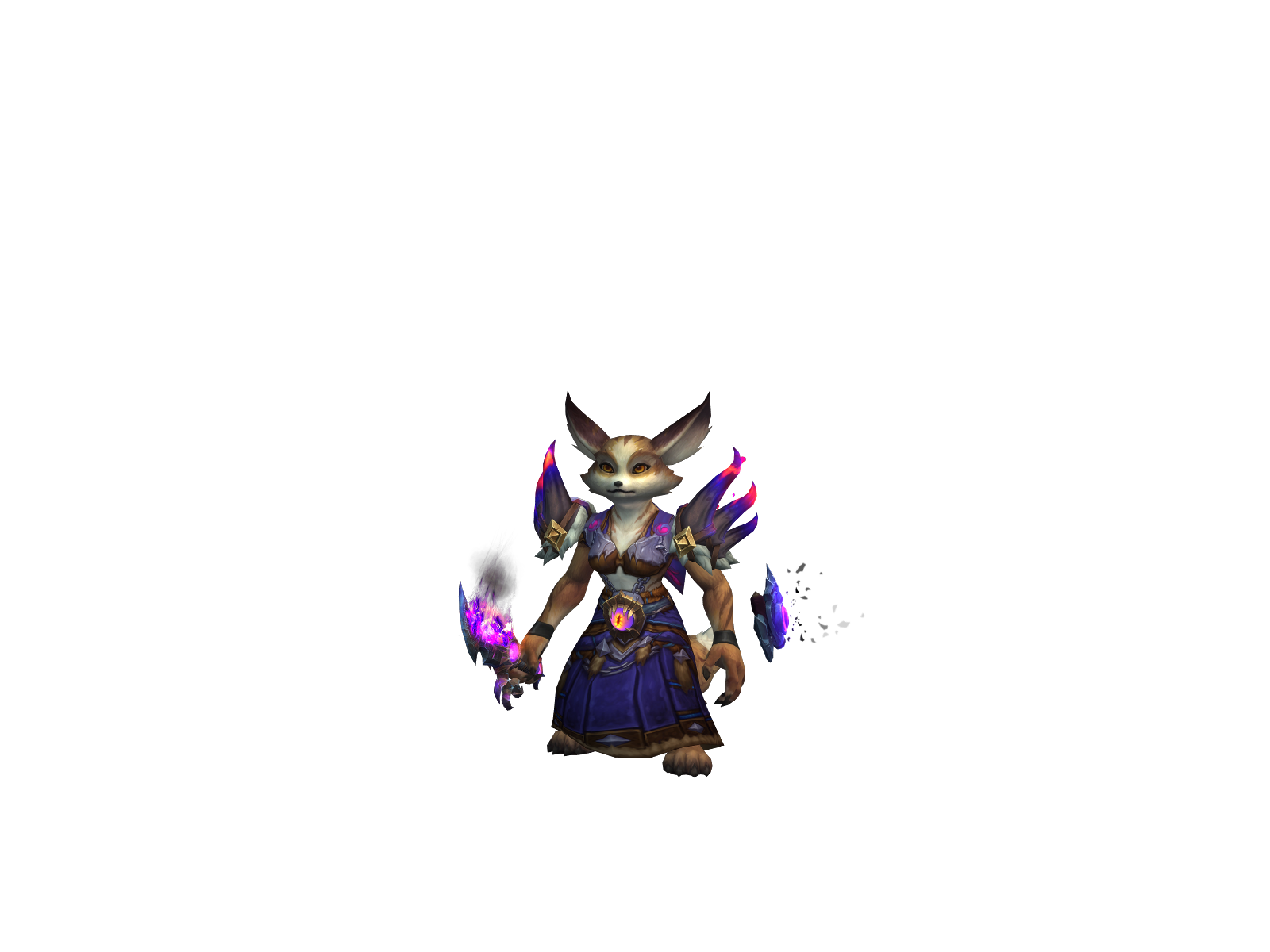 Stoiclady 3D character render