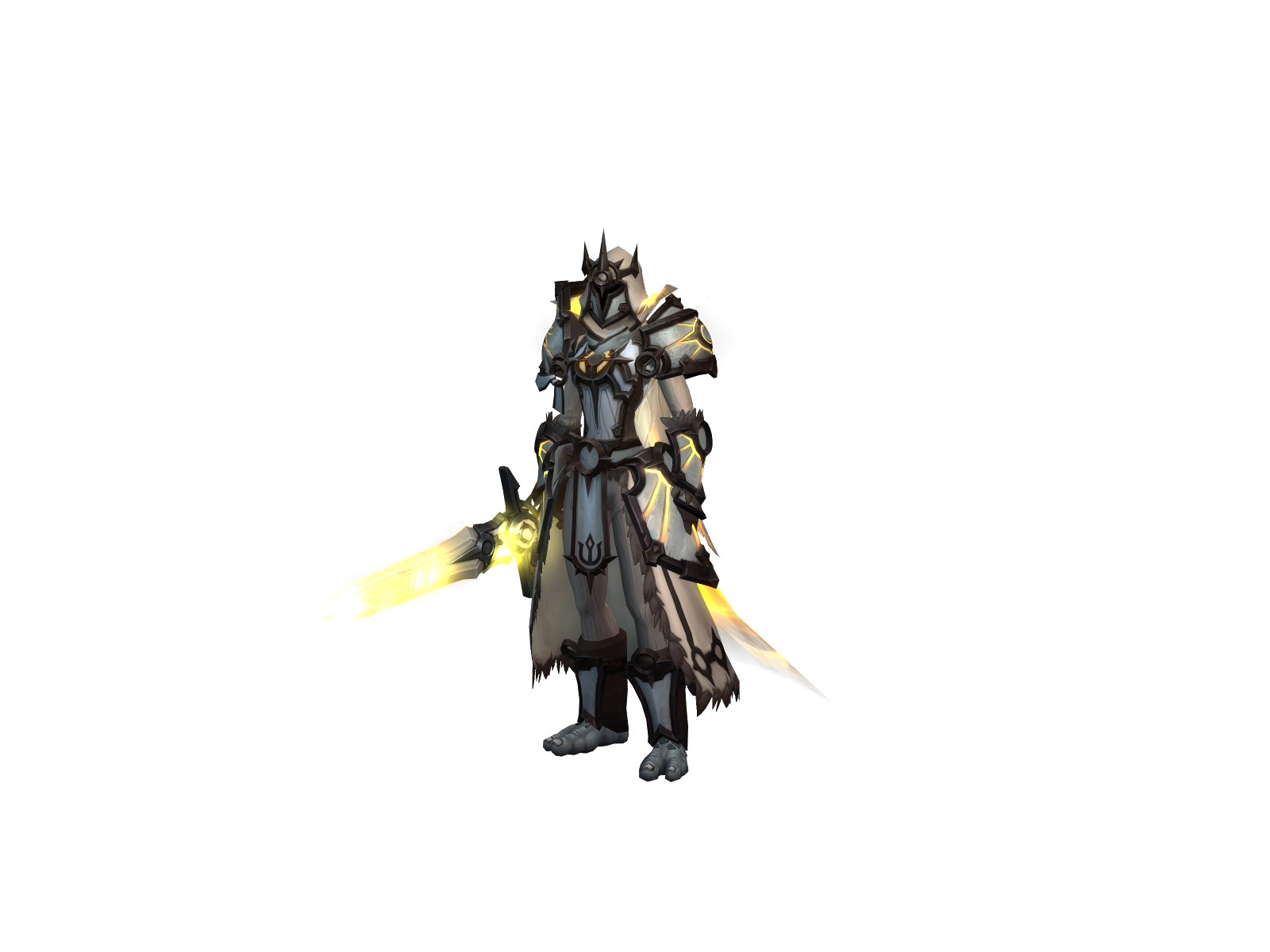 Against 3D character render