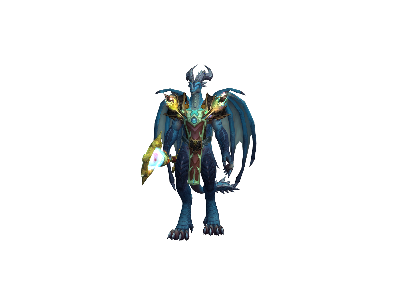 Supadargon 3D character render