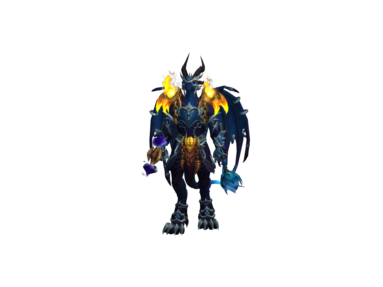 Wingdeadly 3D character render