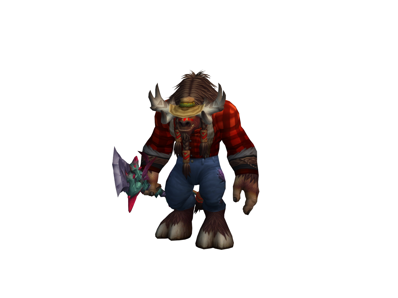 Unbèärable 3D character render
