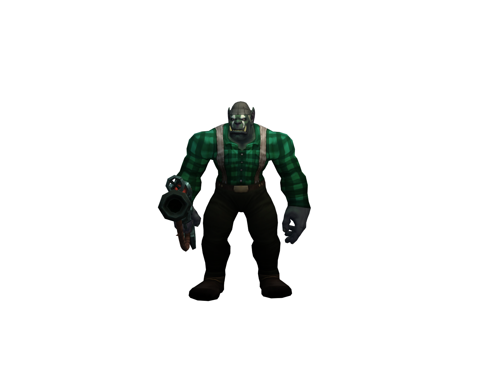 Minibro 3D character render