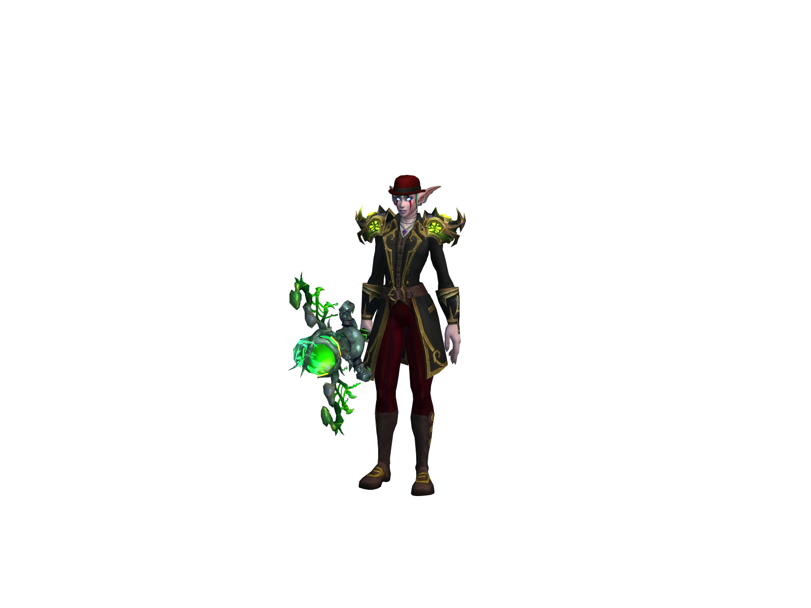 Deanglock 3D character render